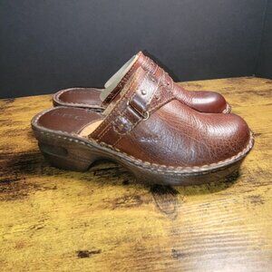 BOC by Born Brown Leather Slip On Women’s Size 6